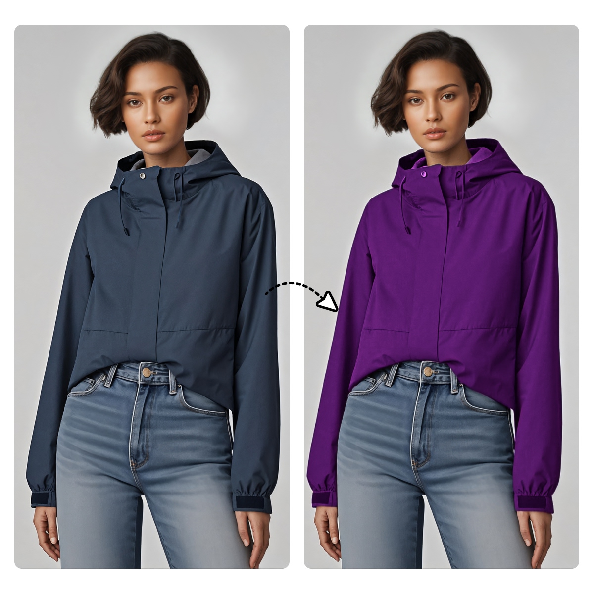 AI Clothes Color Changer for E-commerce