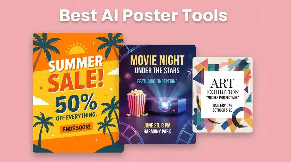 Best AI Poster Generator: 8 Tools to Create Professional Posters
