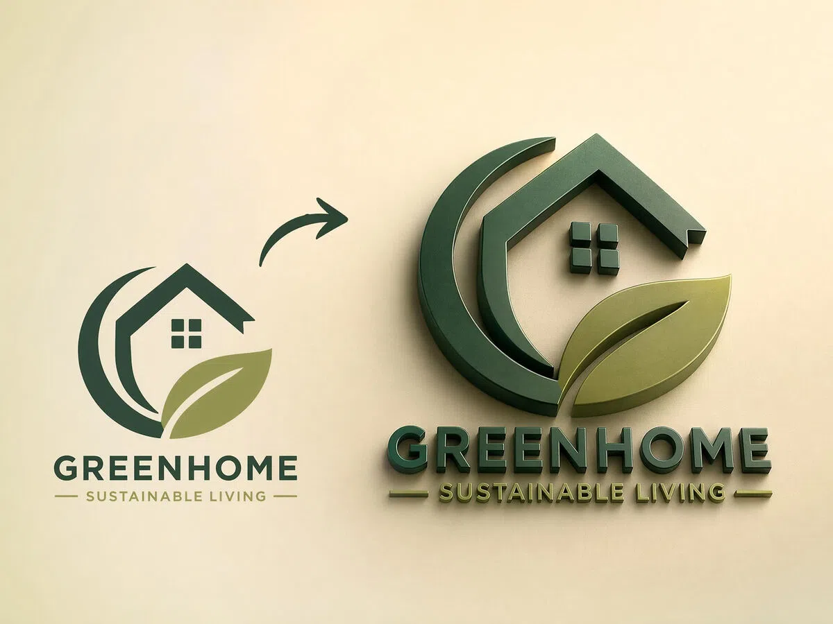 Turn a Flat Logo Into a 3D Design