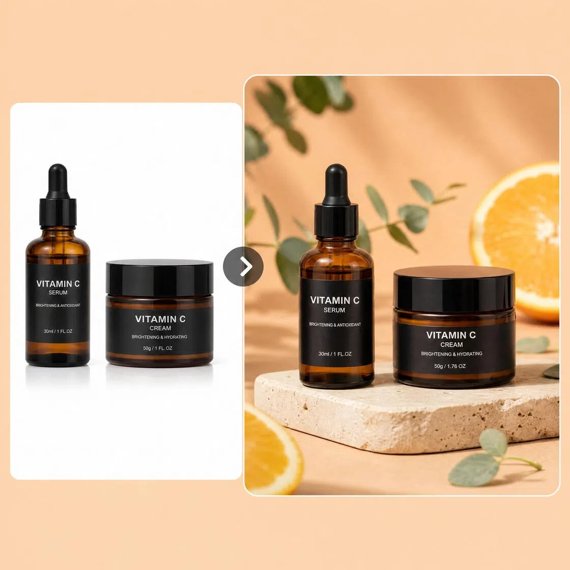 AI Skincare Product Photography Generator