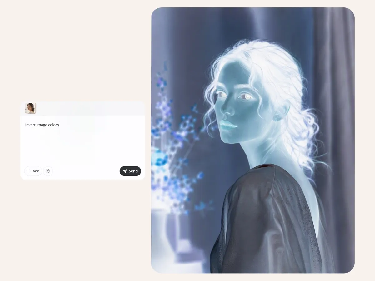 Photo Negative Looks Without Desktop Software
