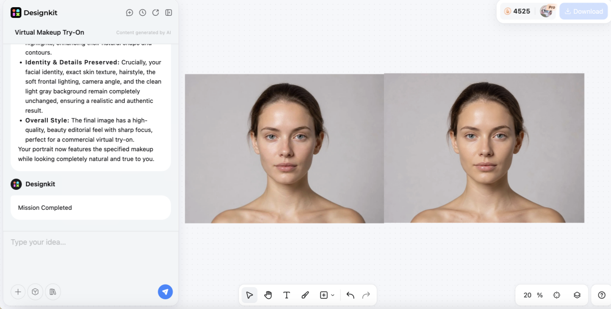 Generate Your Virtual Lipstick and Foundation Look Generate Your Virtual Lipstick and Foundation Look