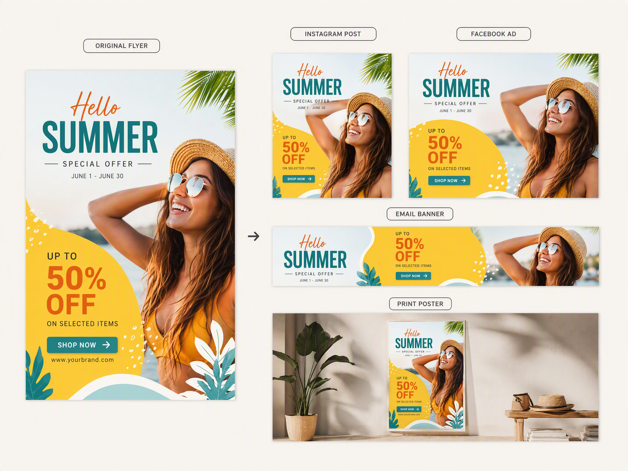 Adapt One Flyer for Multiple Marketing Channels