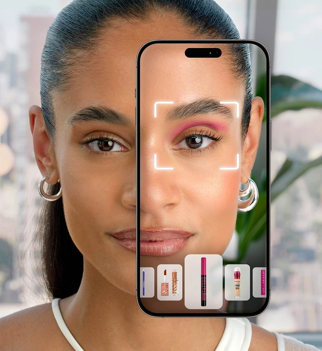 virtual makeup try-on