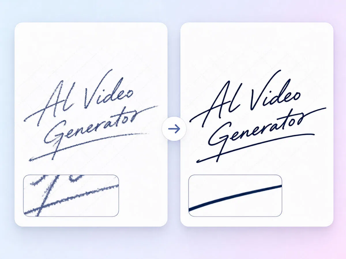 Draw Smooth Autographs with Stroke Correction