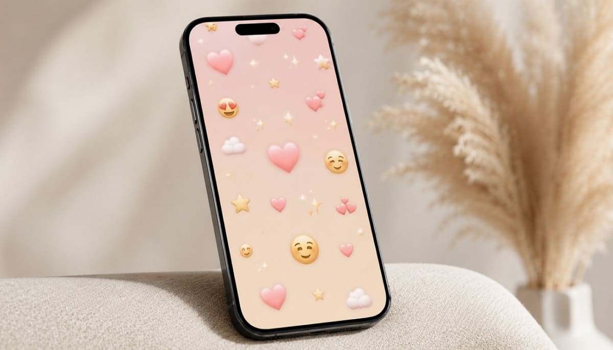 aesthetic emoji wallpaper