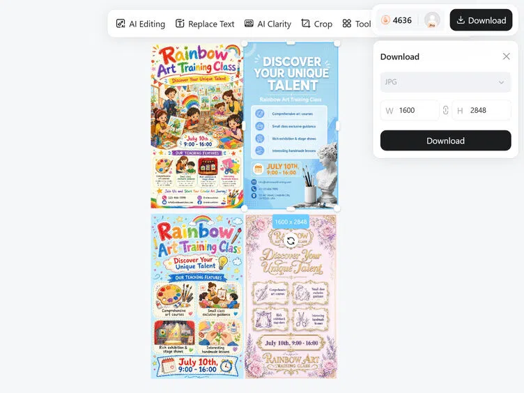 How to Make a School Poster with AI