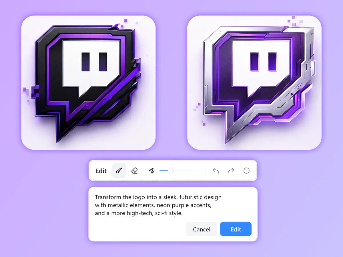 Refine Every Logo with Natural Language Prompts
