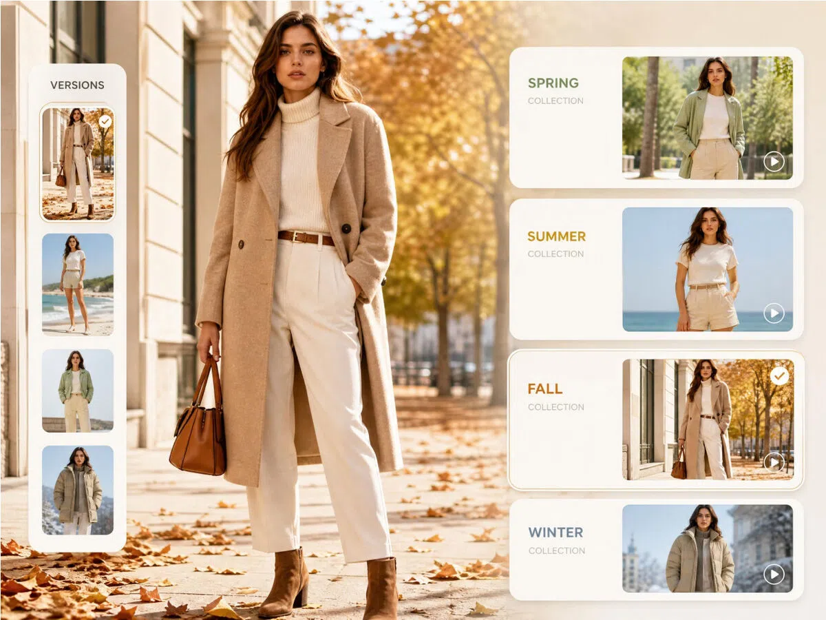Produce Seasonal Fashion Campaign Variations Faster
