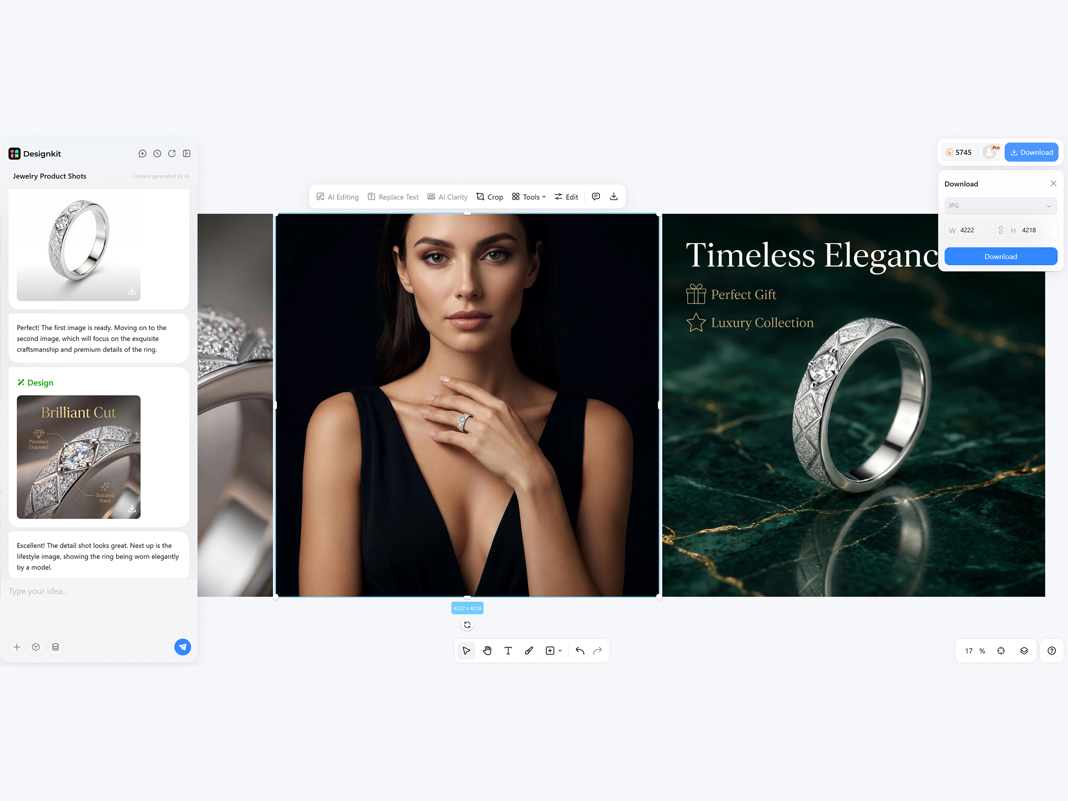 Preview, Refine and Download