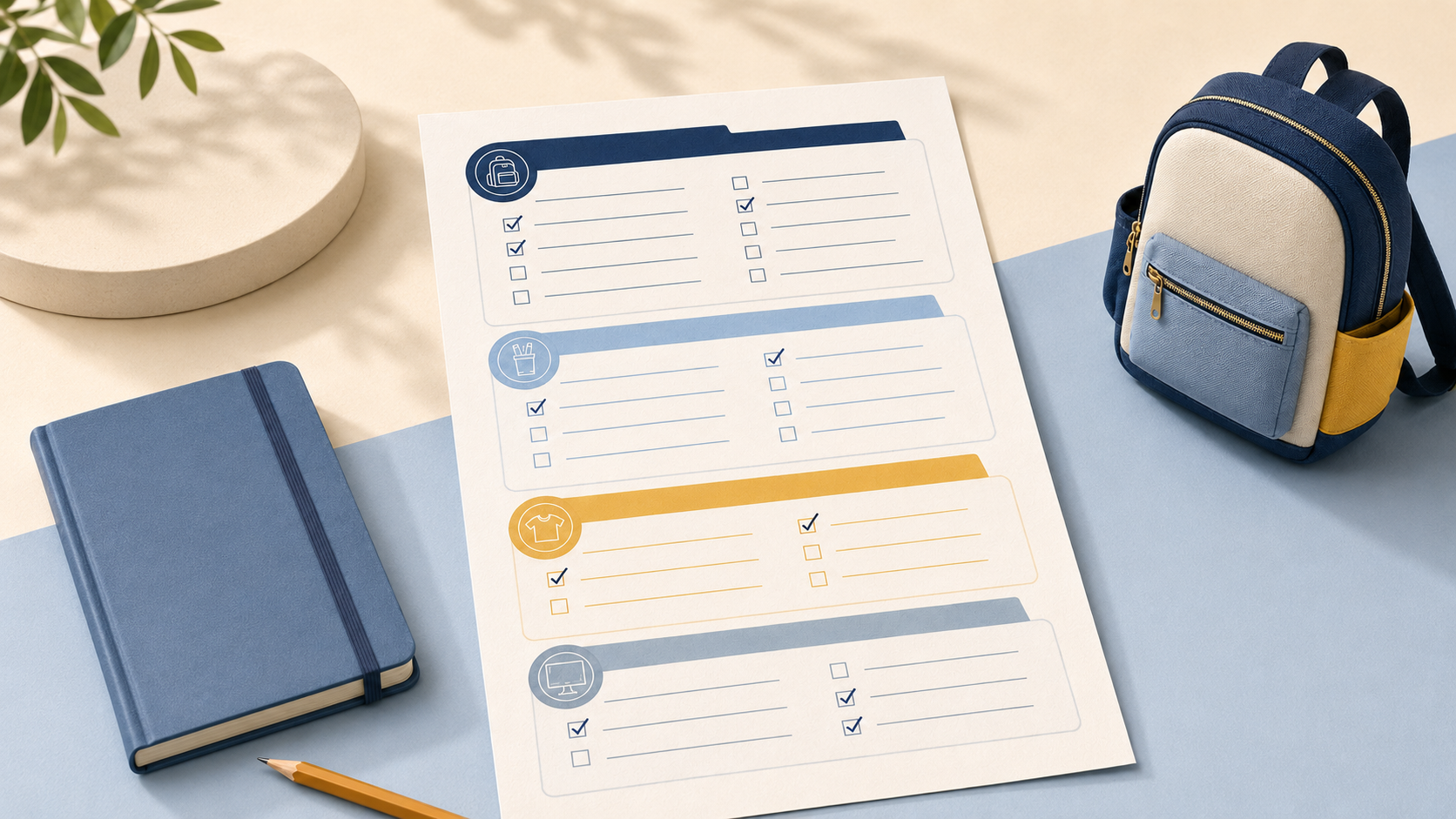 back to school checklist