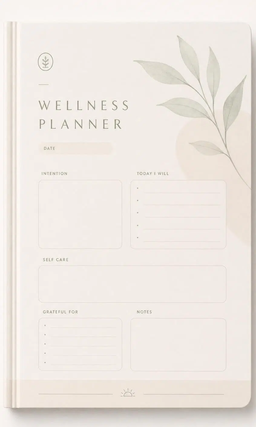 Minimal Wellness Planner