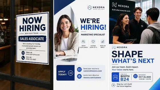 hiring poster