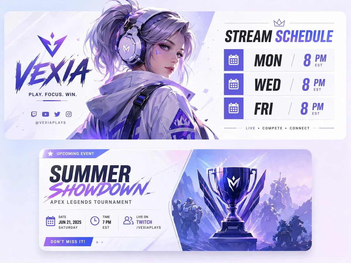 Add Stream Schedules and Event Dates
