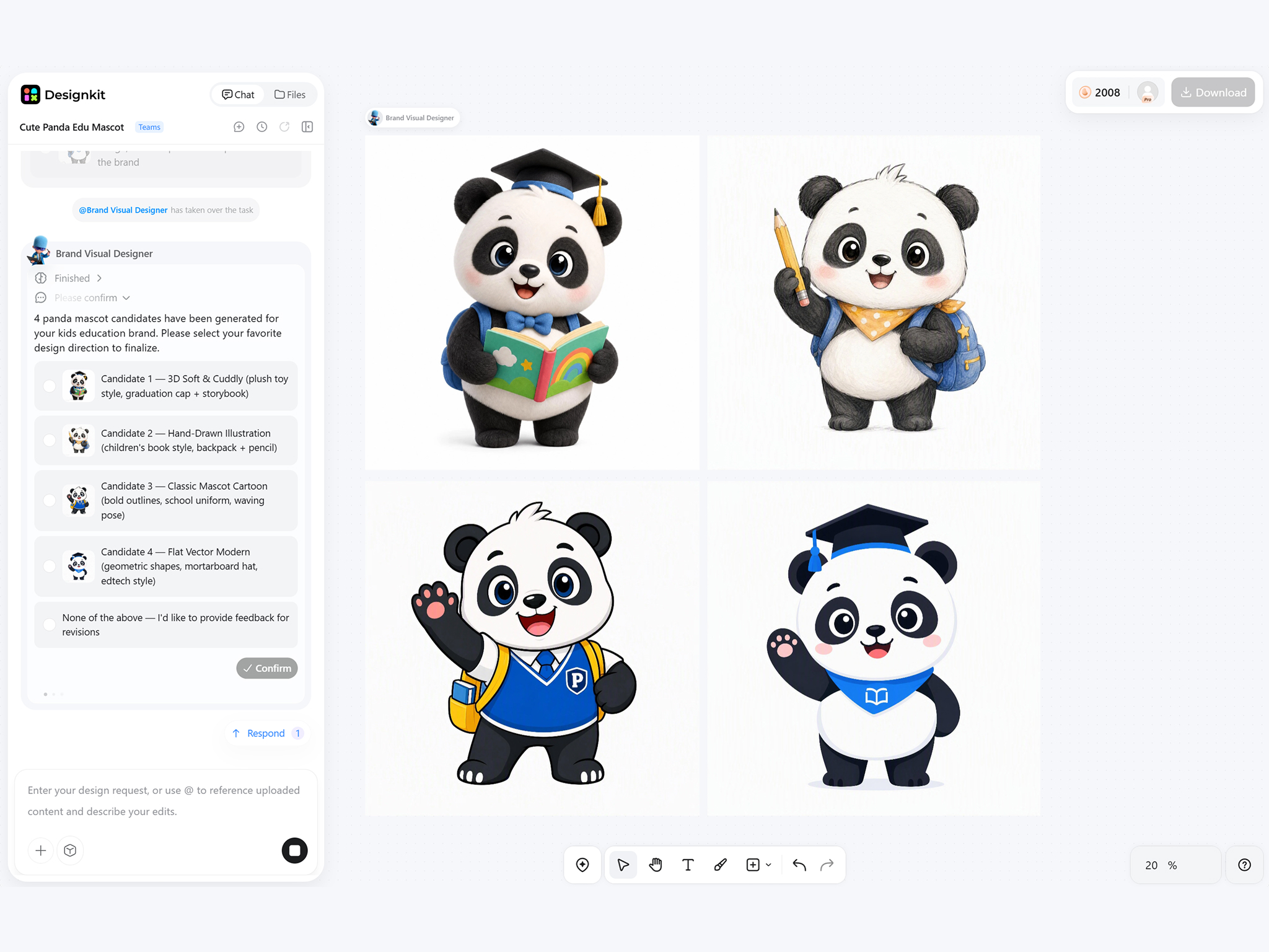 Generate Your Mascot Design