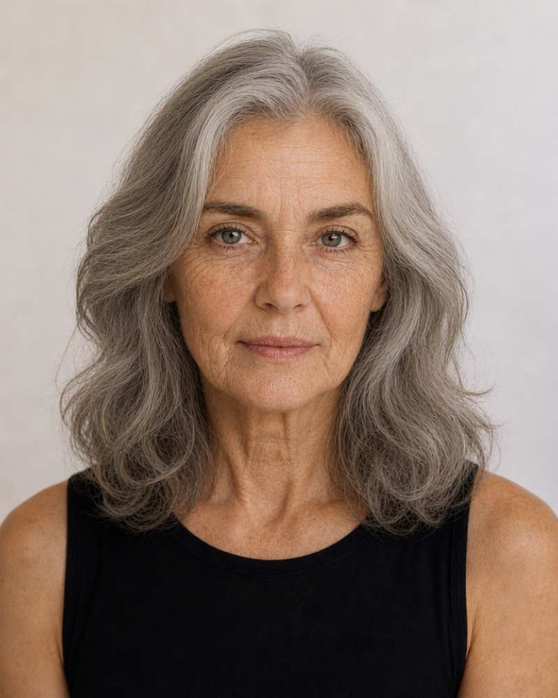 AI Generated Human Portrait using ai age filter