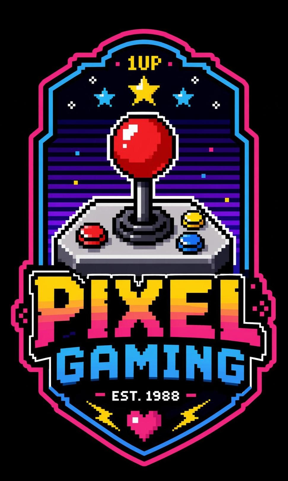 Futuristic Controller Logo