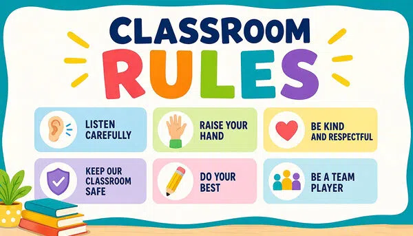 Classroom Rules Poster
