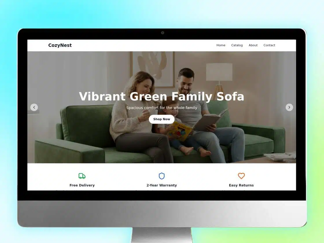 AI Website Visual Design