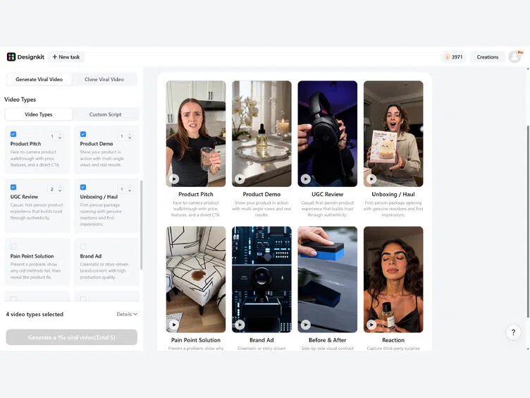 Choose Your Ad Style and Platform