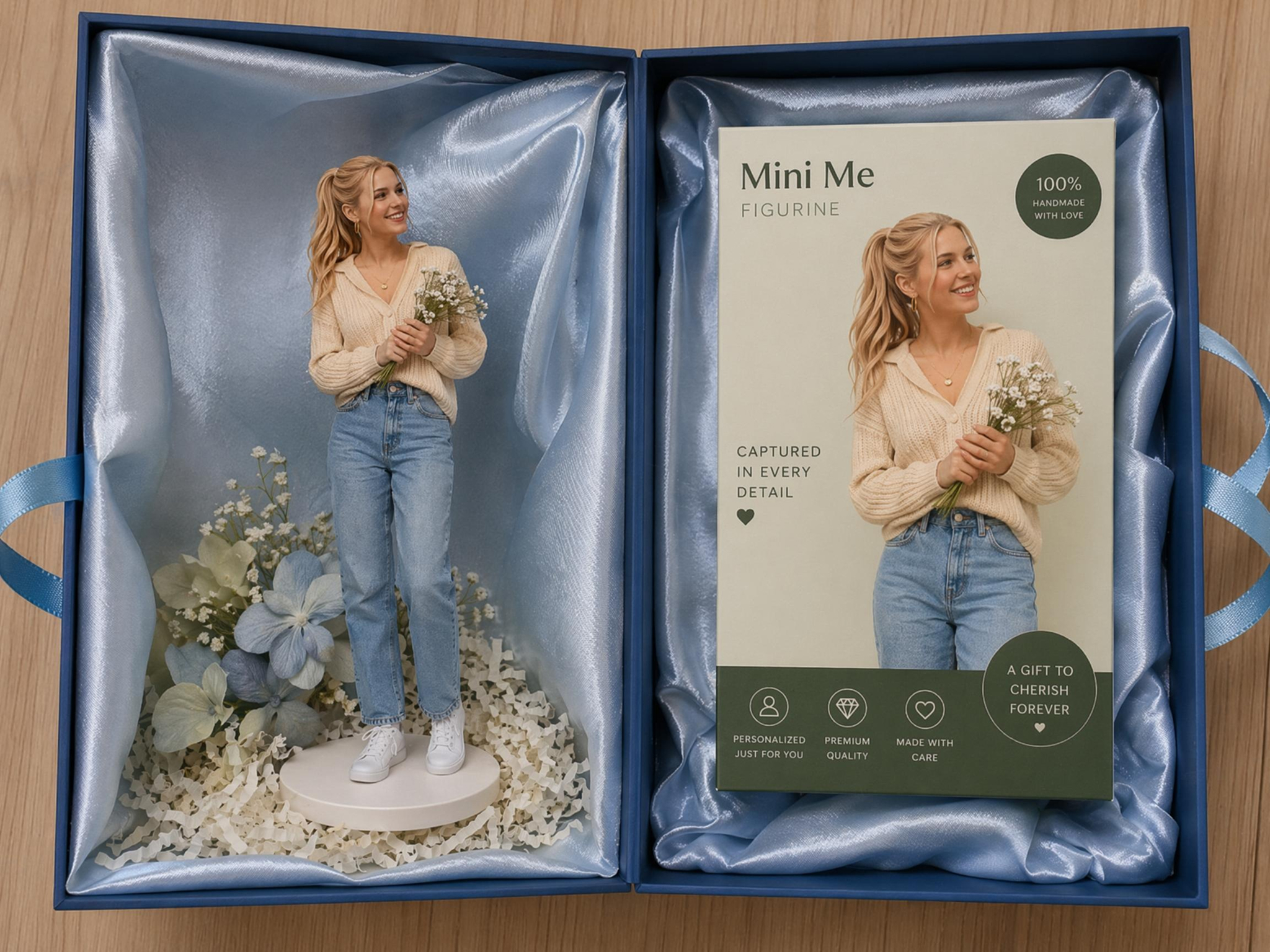 Turn people into fun collectible-style gifts.
