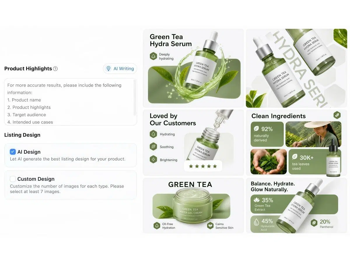 Automated Batch Generation for Product Image Sets