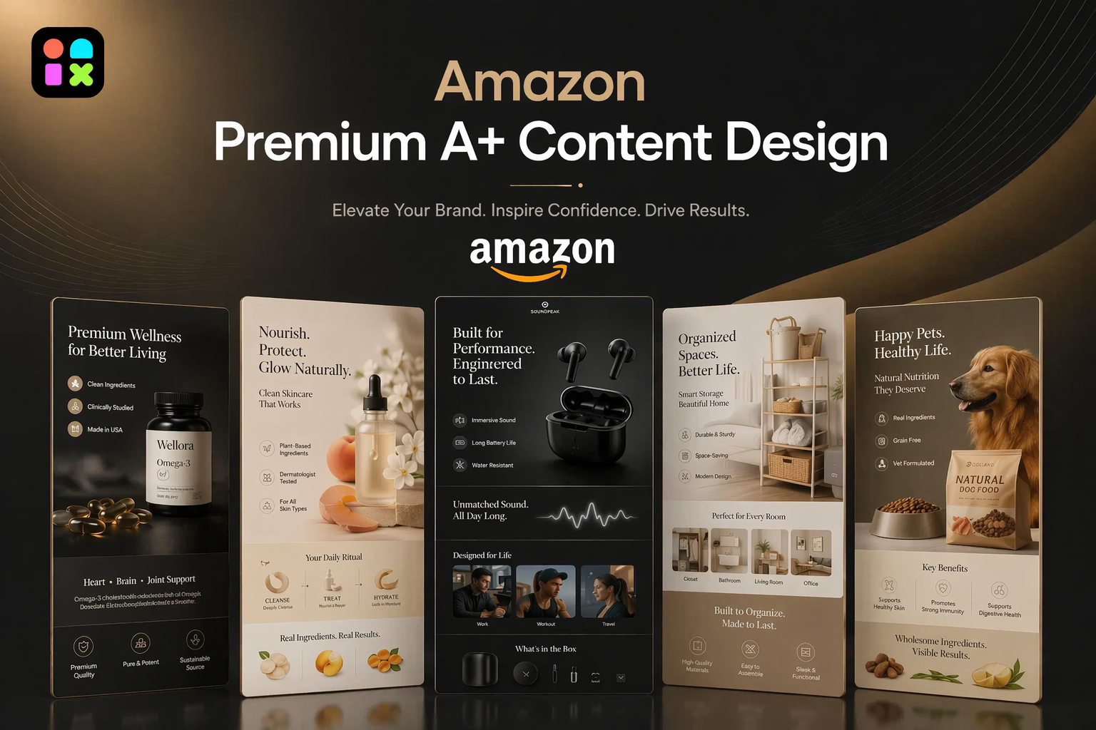Amazon premium A+ content Generation