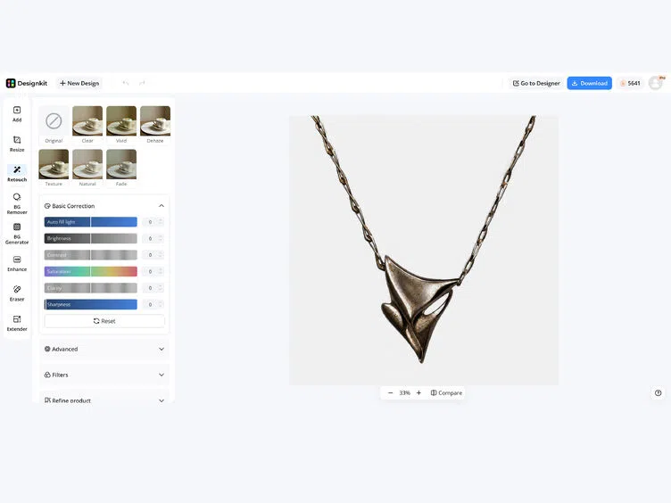 Edit Jewelry Photos with AI