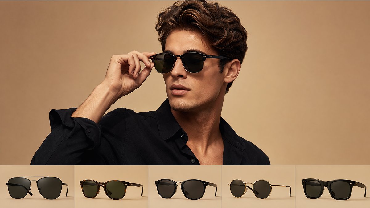 choose the right sunglasses for your face shape
