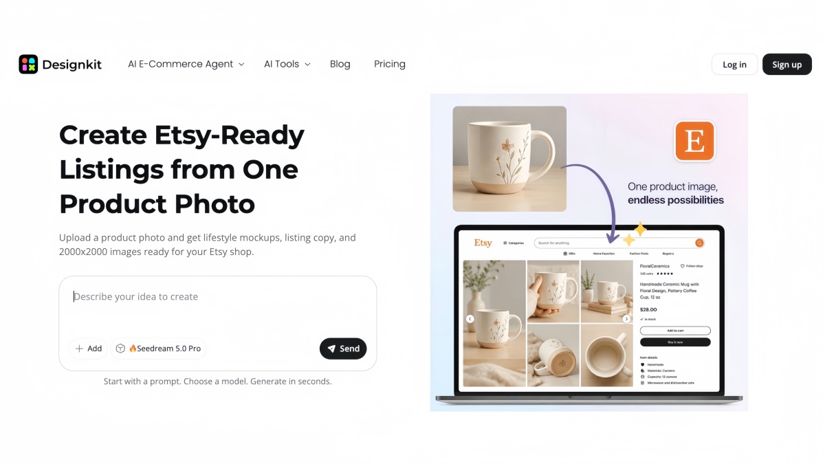 Designkit Etsy Listings Creator
