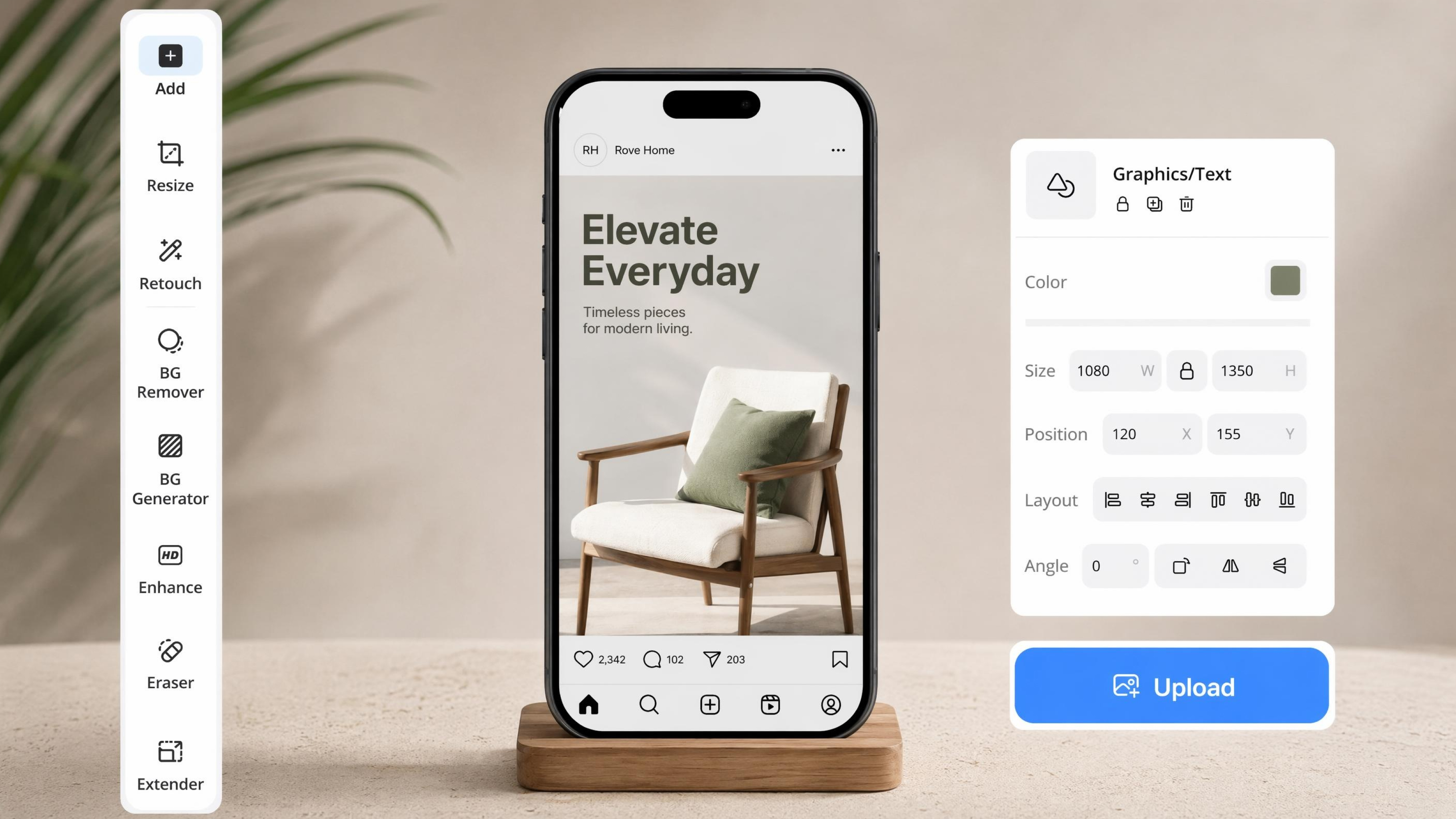 instagram mockup generator