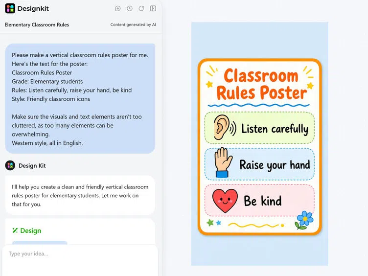 178.4.1How to Make a School Poster with AI