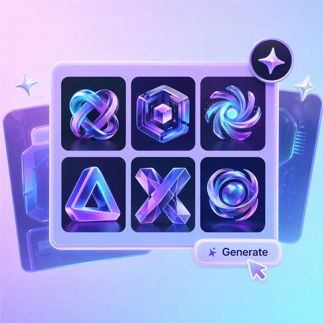 Create 3D-Style Logos from Text, Images, or a Flat Logo