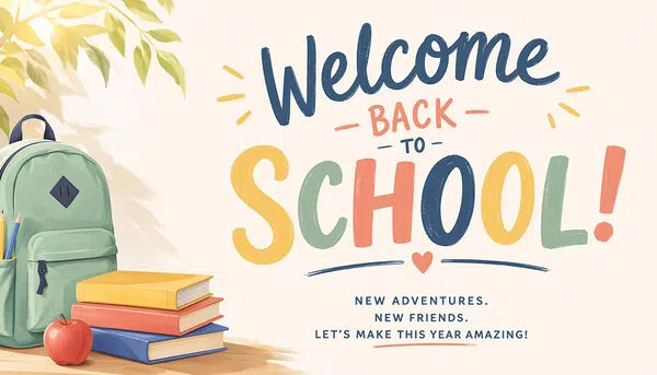 School Admission Poster
