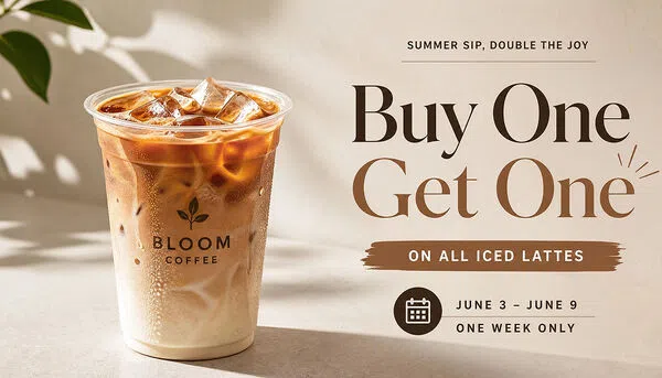 Coffee Promotion Poster