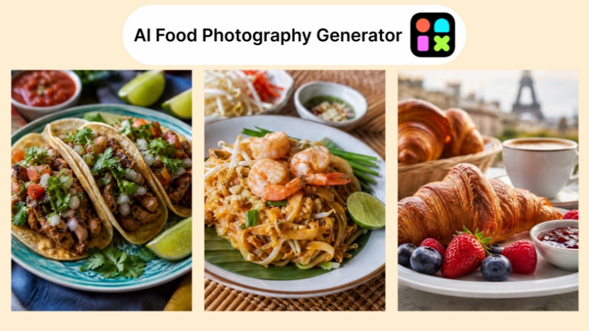 ai food photography generator