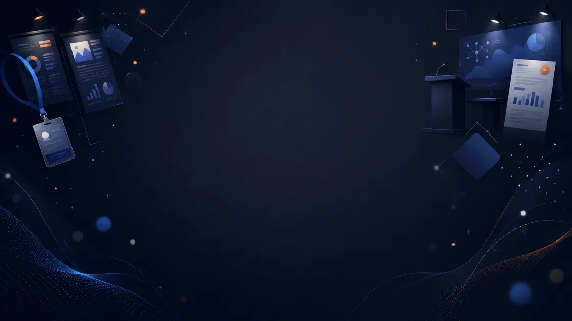 conference poster background