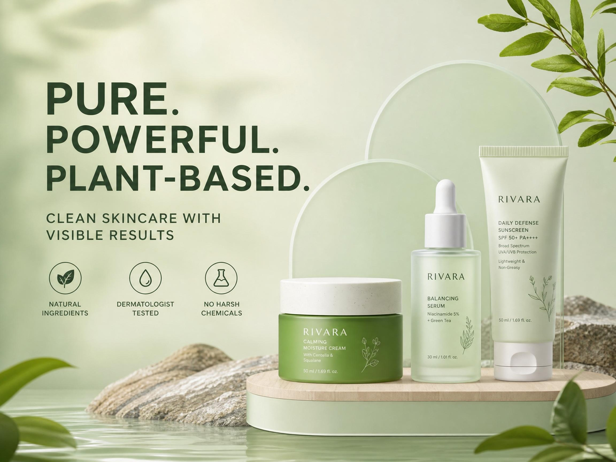 Scale Consistent Skincare Visuals without Photoshoots