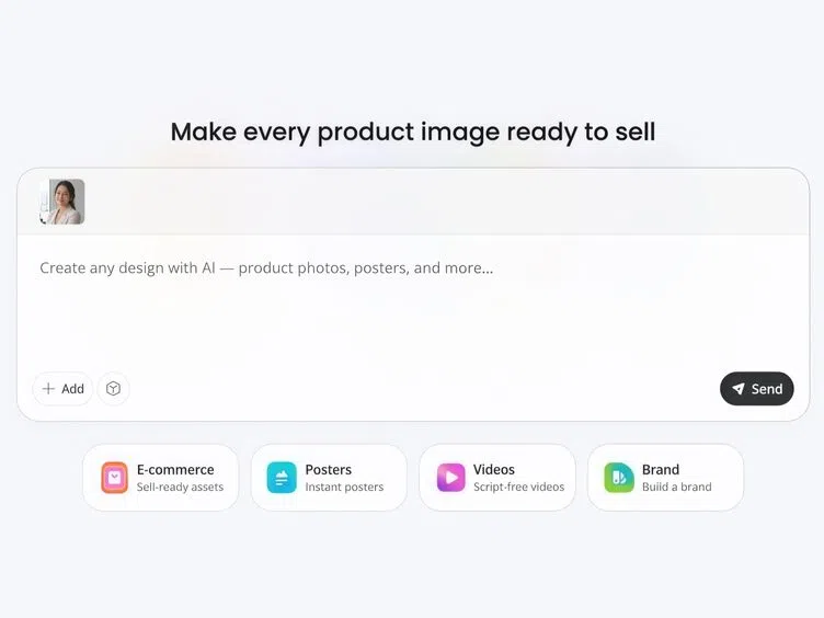 Upload a headshot image