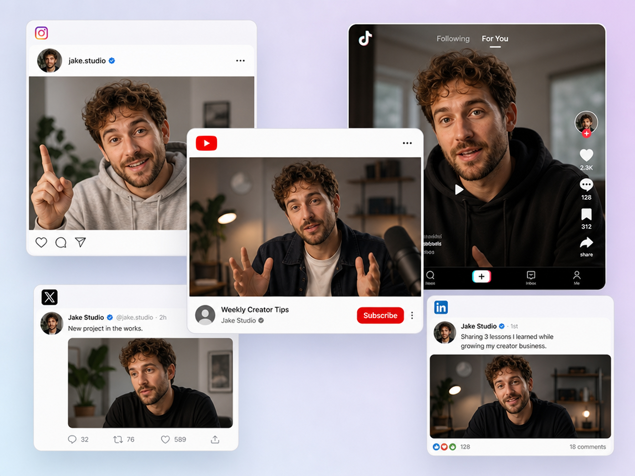 Build Recurring Characters for Social Posts