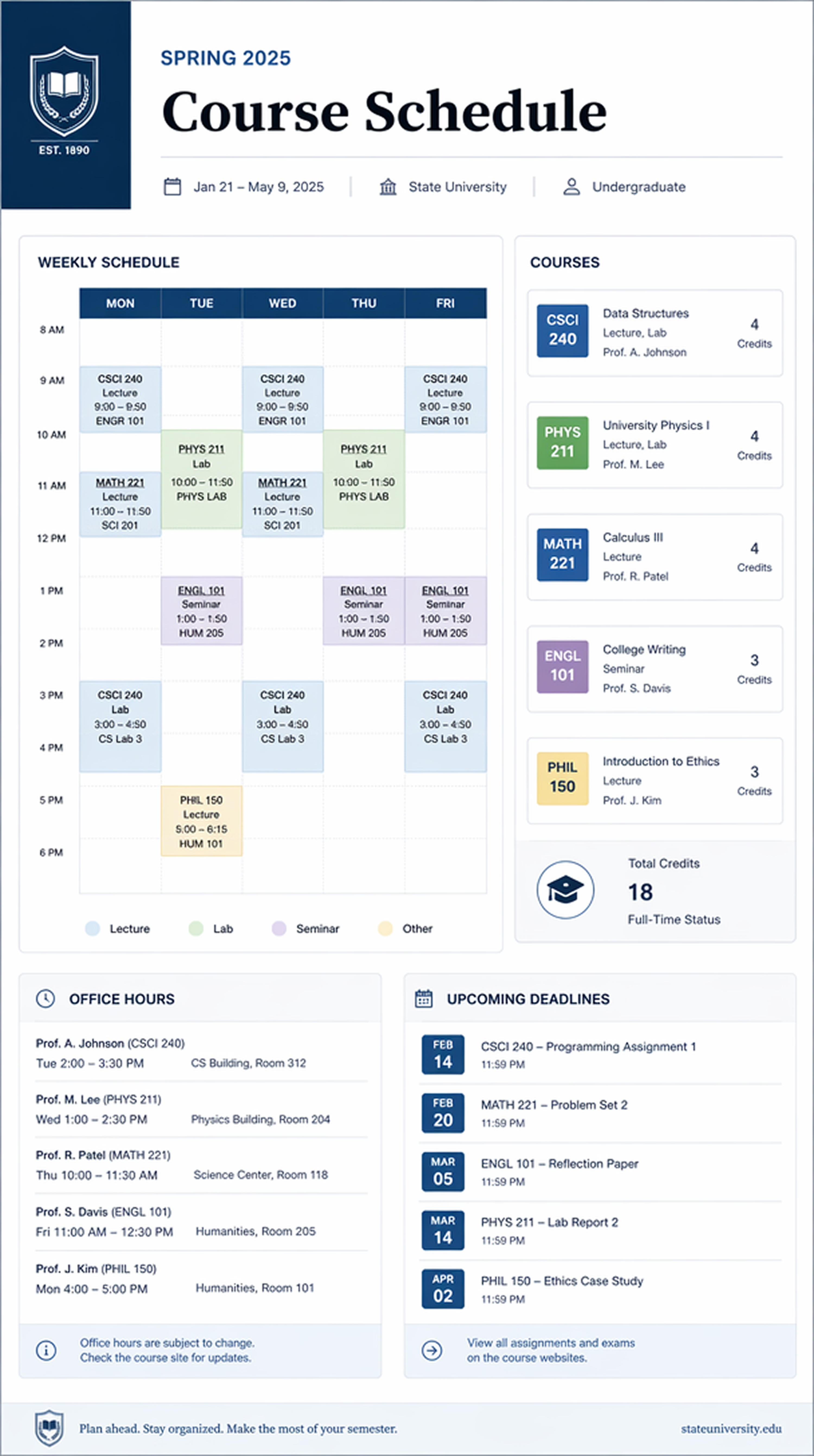 Course Schedule