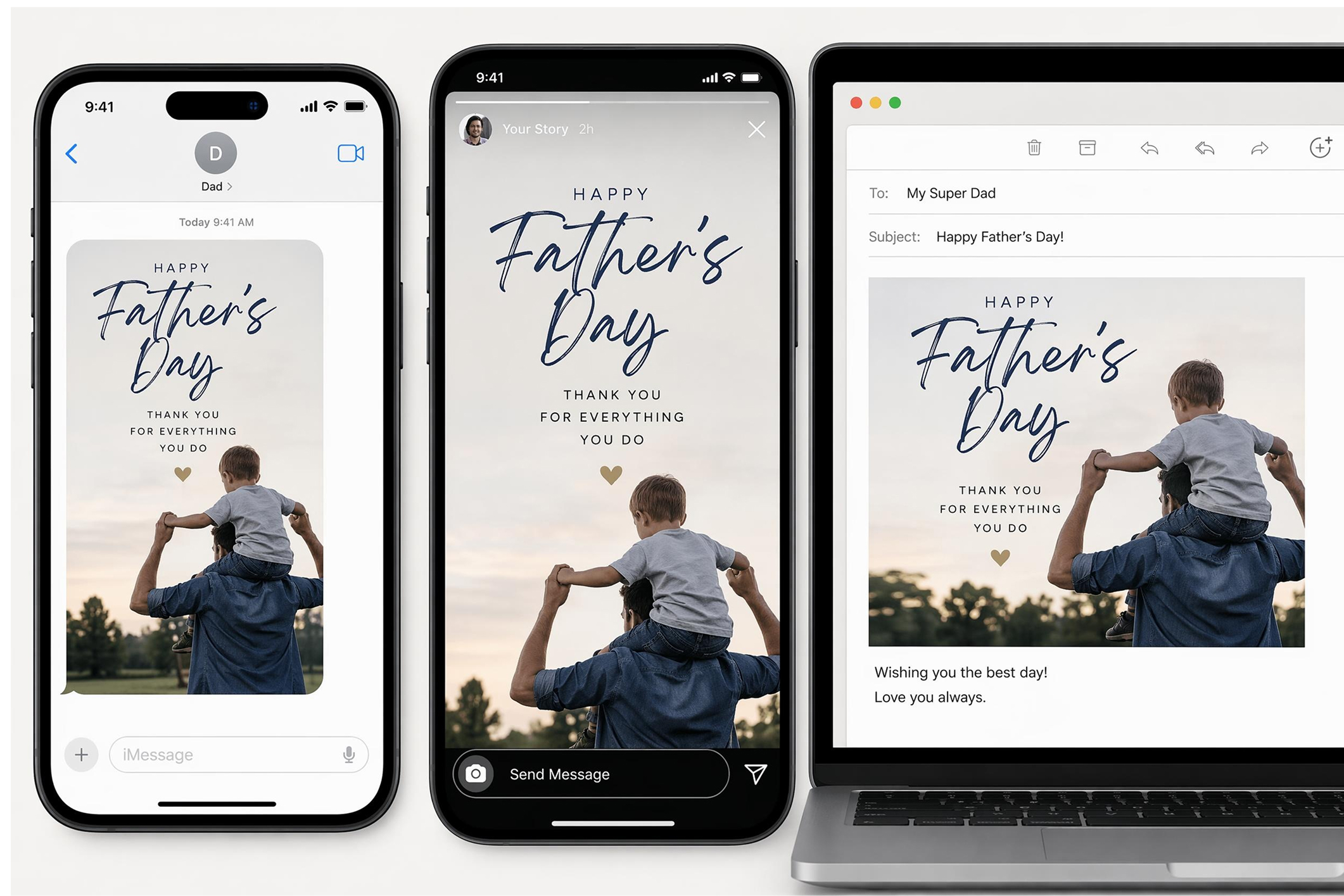 fathers day posts for different platforms fathers day posts for different platforms