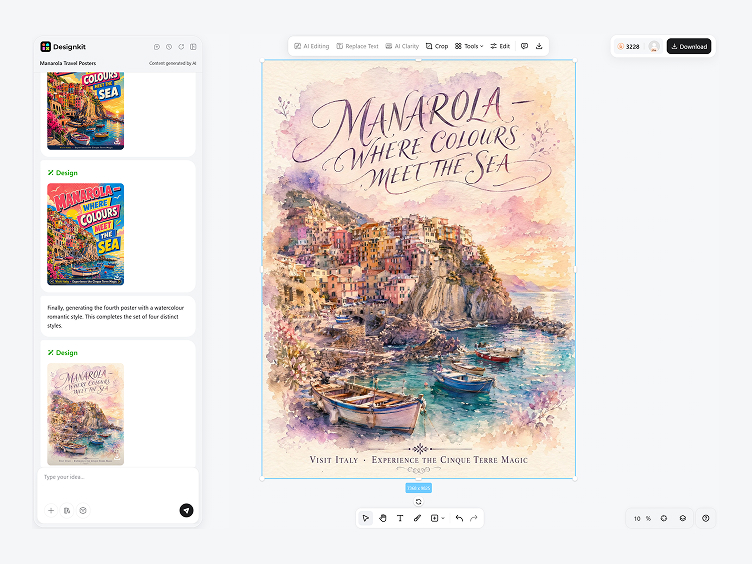 How to Make a Retro Travel Poster With AI