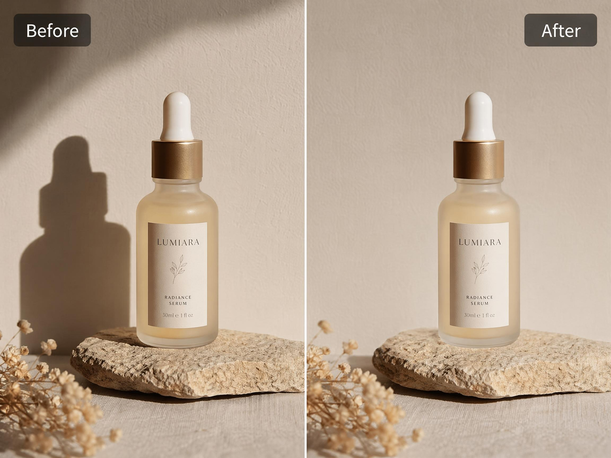 Make product photos clean and bright for online listings