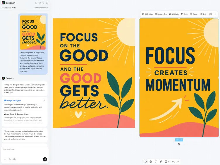 How to Make a Motivational Poster With AI