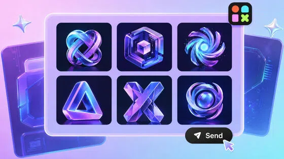 Create 3D logos from your idea