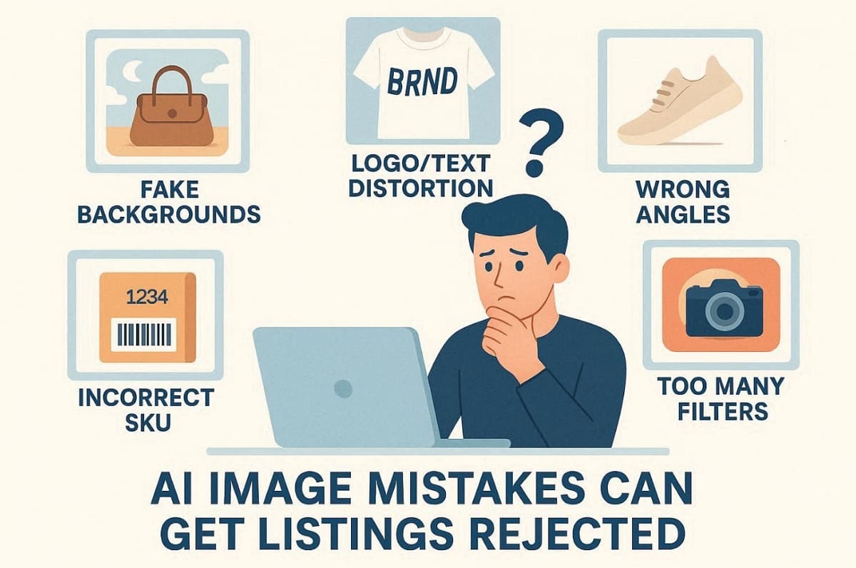 Mistakes in amazon product listing images mistakes in amazon product listing images