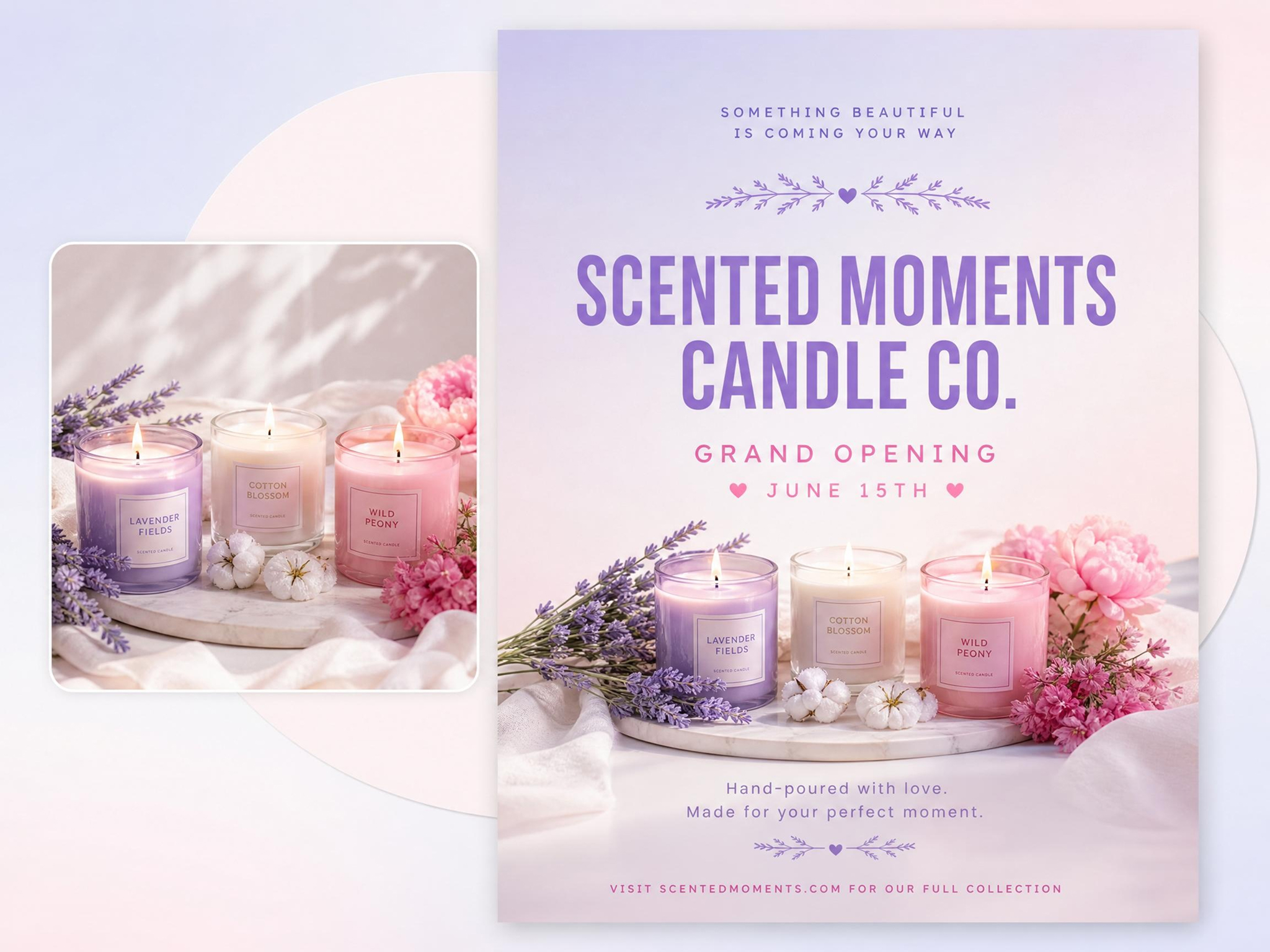 Open Up Campaign Visuals for Copy and Branding