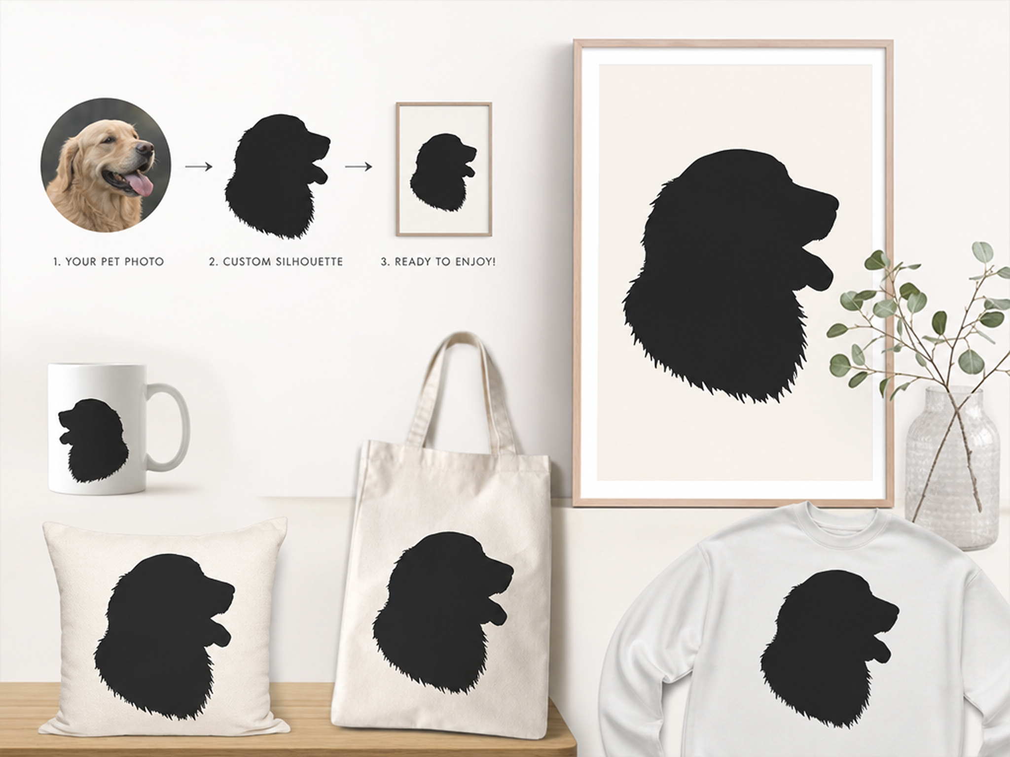 Turn Pet Photos Into Custom Silhouettes