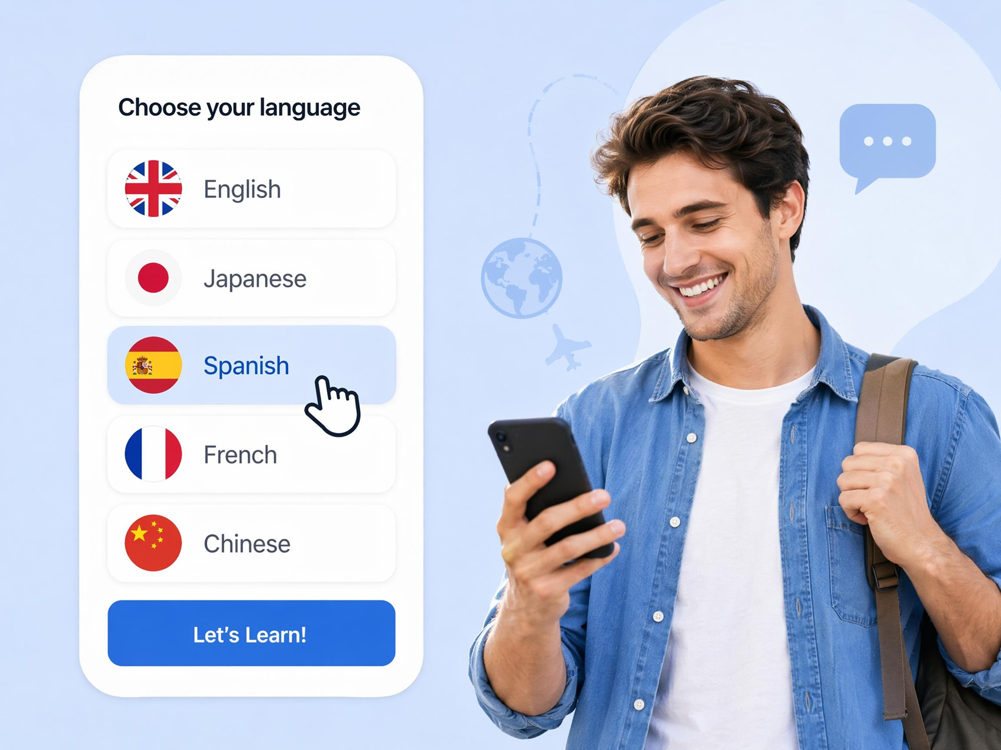 Make Learning Materials Readable in Any Language